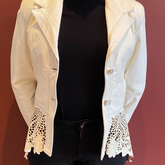 Vinci - designer leather jacket - Picture 4 of 5